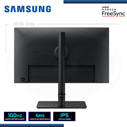 MONITOR LED 24" SAMSUNG LS24C432GANXZA ESSENTIAL S3 1920x1080 HDMI DP VGA 4MS/100Hz/AMD FREESYNC