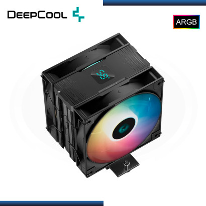 DEEPCOOL AG400 DIGITAL PLUS BLACK ARGB REFRIGERACION AIRE AMD/INTEL (PN:R-AG400-BKADMP-G-1)