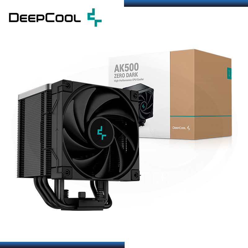 DEEPCOOL AK500 ZERO DARK BLACK REFRIGERACION AIRE AMD/INTEL (PN:R-AK500-BKNNMT-G-1)