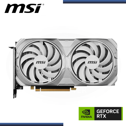 MSI GEFORCE RTX 4070 SUPER 12GB GDDR6X 192BITS VENTUS 2X WHITE OC (PN:912-V513-831)