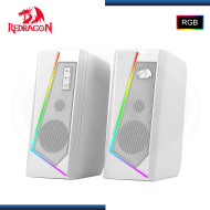 PARLANTES REDRAGON ANVIL GS520W WHITE RGB (10W) CONECTIVIDAD USB + 3.5MM