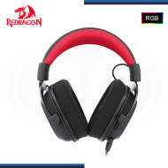 AUDIFONO REDRAGON ZEUS PRO BLACK RGB CON MICROFONO SONIDO ENVOLVENTE 7.1 WIRELESS (PN:H510-PRO)