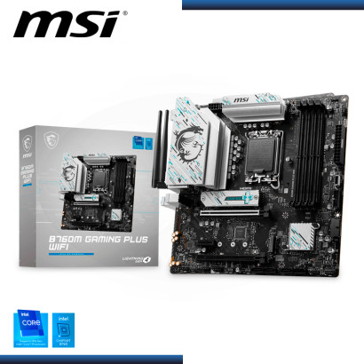 PLACA MSI B760M GAMING PLUS WIFI DDR5 LGA 1700 (PN:911-7D99-032)