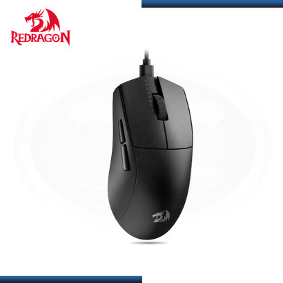 MOUSE REDRAGON M724 K1NG 1K BLACK 5 BOTONES 12,400 DPI USB-C (PN:M724B)