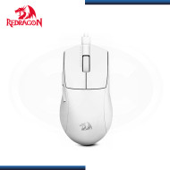 MOUSE REDRAGON M724 K1NG 1K WHITE 5 BOTONES 12,400 DPI USB-C (PN:M724W)