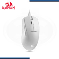 MOUSE REDRAGON M724 K1NG 1K WHITE 5 BOTONES 12,400 DPI USB-C (PN:M724W)