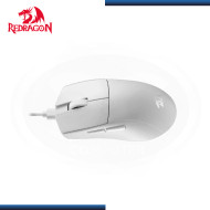 MOUSE REDRAGON M724 K1NG 1K WHITE 5 BOTONES 12,400 DPI USB-C (PN:M724W)