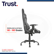 SILLA GAMER TRUST RESTO GTX 707G GRIS