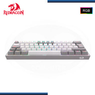 TECLADO REDRAGON FIZZ PRO K616-RGB WHITE GREY MECANICO ESPAÑOL USB-C/BLUETOOTH/WIRELESS (PN:K616-RGB-WG)