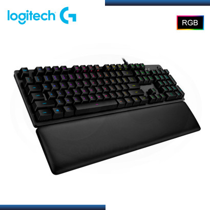 TECLADO LOGITECH G G513 CARBON RGB ALUMINIO BACKLIGHT MECANICO GAMING (PN:920-009322)