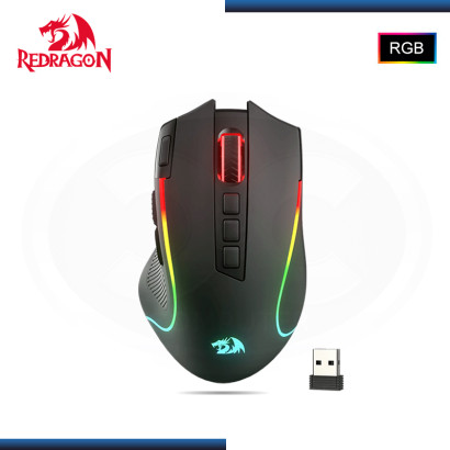 MOUSE REDRAGON PREDATOR M612 RGB PRO BLACK 8,000 DPI WIRELESS (PN:M612 RGB-PRO)