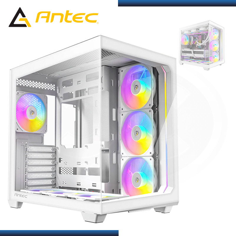 CASE ANTEC C5 ARGB WHITE SIN FUENTE VIDRIO TEMPLADO USB 3.2/USB 3.0 (PN:0-761345-10034-2)