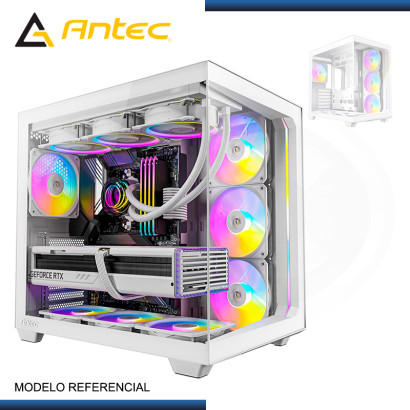 CASE ANTEC C5 ARGB WHITE SIN FUENTE VIDRIO TEMPLADO USB 3.2/USB 3.0 (PN:0-761345-10034-2)