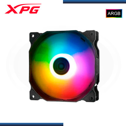 XPG VENTO 120 ARGB BLACK 120mm COOLER PARA CASE (PN:VENTO120ARGB-BKCWW)