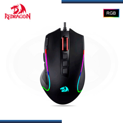 MOUSE REDRAGON PREDATOR M612 RGB BLACK 8,000 DPI USB (PN:M612 RGB)