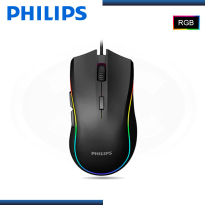 MOUSE PHILIPS G403 RGB BLACK 4,000 DPI USB (PN:SPK9403B/00)