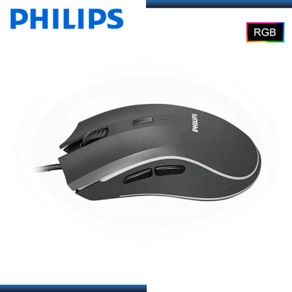 MOUSE PHILIPS G403 RGB BLACK 4,000 DPI USB (PN:SPK9403B/00)