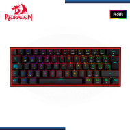 TECLADO REDRAGON FIZZ PRO K616-RGB BLACK RED MECANICO ESPAÑOL USB-C/BLUETOOTH/WIRELESS (PN:K616-RGB-B)