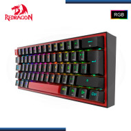 TECLADO REDRAGON FIZZ PRO K616-RGB BLACK RED MECANICO ESPAÑOL USB-C/BLUETOOTH/WIRELESS (PN:K616-RGB-B)