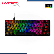 TECLADO HYPERX ALLOY ORIGINS 60 RGB SWITCH RED MECANICO INGLES (PN:4P5N4AA ABA)