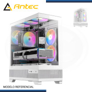 CASE ANTEC CX700M RGB ELITE WHITE SIN FUENTE VIDRIO TEMPLADO USB 3.2/USB 3.0 (PN:0-761345-10044-1)