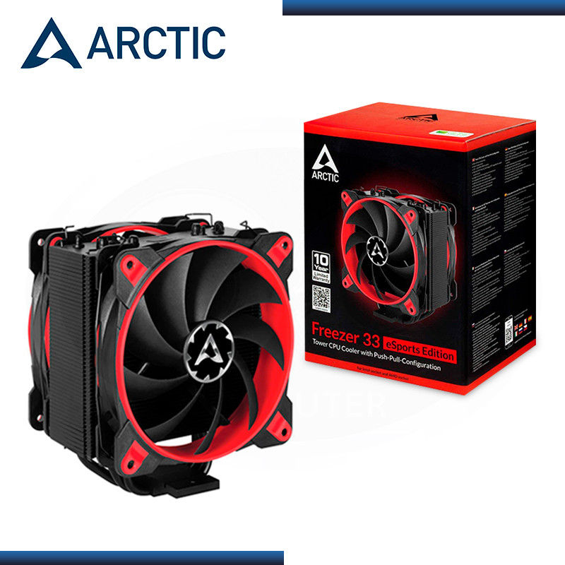 ARCTIC FREEZER 33 E-SPORT EDITION RED REFRIGERACION AIRE AMD/INTEL