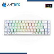 TECLADO ANTRYX MK825 TRIX WHITE SWITCH BLUE MECANICO INALAMBRICO (PN:AMK-825TXWBL-SP)