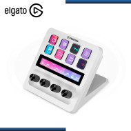 TECLADO ELGATO STREAM DECK+ WHITE 8 TECLAS LCD PERSONALIZABLE (PN:10GBD9911)