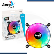 AEROCOOL SPECTRO 12 FRGB MOLEX 120MM COOLER PARA CASE (PN:4710562755558)