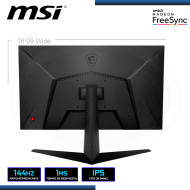 MONITOR LED 23.8" MSI OPTIX G241 GAMING 1920x1080 HDMI DP 1MS/144HZ/FREESYNC