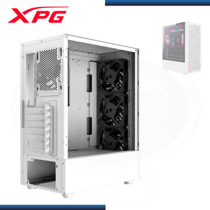 CASE XPG VALOR AIR WHITE SIN FUENTE VIDRIO TEMPLADO USB 3.2 (PN:VALORAIRMT-WHCWW)