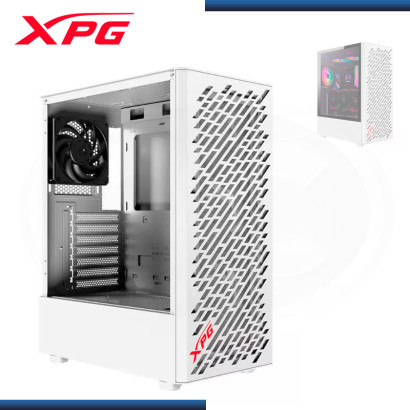 CASE XPG VALOR AIR WHITE SIN FUENTE VIDRIO TEMPLADO USB 3.2 (PN:VALORAIRMT-WHCWW)