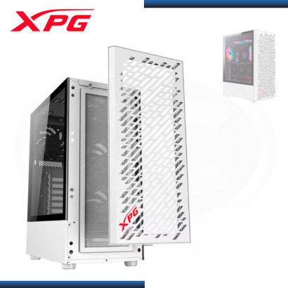 CASE XPG VALOR AIR WHITE SIN FUENTE VIDRIO TEMPLADO USB 3.2 (PN:VALORAIRMT-WHCWW)