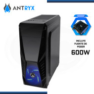 CASE ANTRYX RX ENERGY VENTANA ACRILICA + FUENTE B600W USB 3.0/USB 2.0 (PN:AC-RX360K-B600CP)