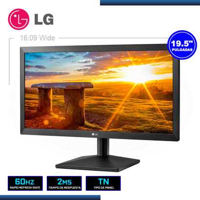 MONITOR LED 19.5" LG 20MK400H-B 1366x768 VGA/HDMI **BAD BOX**