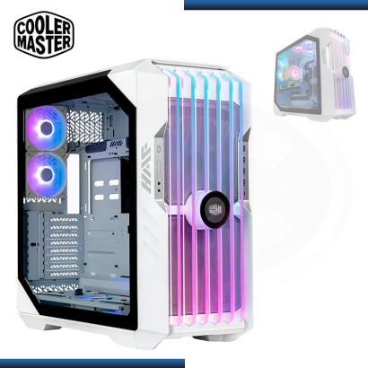 CASE COOLER MASTER HAF 700 EVO WHITE ARGB SIN FUENTE VIDRIO TEMPLADO USB 3.2 TYPE USB-C (PN:H700E-WGNN-S00)