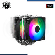 COOLER MASTER HYPER 620S BLACK ARGB REFRIGERACION AIRE AMD/INTEL (PN:RR-D6NA-17PA-R1)