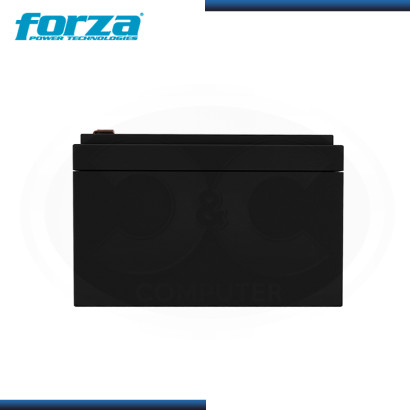 BATERIA FORZA FUB-1290 SELLADA RECARGABLE BLACK 12V/9AH (PN:BT320FOR02)