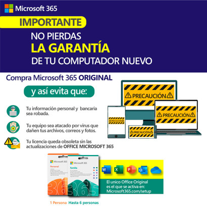 MICROSOFT 365 FAMILY ESD LICENCIA VIRTUAL ESPAÑOL 12 MESES 6 PCs & MAC (PN:6GQ-00088)