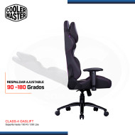 SILLA COOLER MASTER CALIBER R3 BLACK (PN:CMI-GCR3-BK)