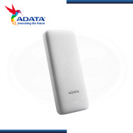 ADATA T10000 WHITE ULTRA SLIM CARGADOR DE BATERIA PORTATIL (PN:AT100-USBA-CWH)