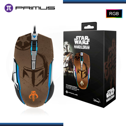 COMBO PRIMUS MANDALORIAN : SILLA GAMER THRONOS 200S + AUDIFONO ARCUS100T CON MICROFONO + MOUSE PAD ARENA MEDIUM (REF:0-138121)