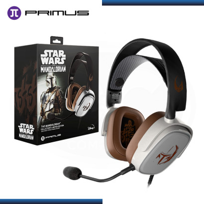 COMBO PRIMUS MANDALORIAN : SILLA GAMER THRONOS 200S + AUDIFONO ARCUS100T CON MICROFONO + MOUSE PAD ARENA MEDIUM (REF:0-138121)