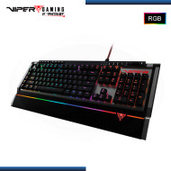 TECLADO VIPER GAMING V770 BLACK RGB MECANICO SWITCH RED WIRED USB (PN:PV770MRUMXGM)