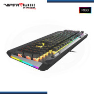 TECLADO VIPER GAMING V765 BLACK RGB MECANICO SWITCH WHITE WIRED USB (PN:PV765MBWUXMGM)