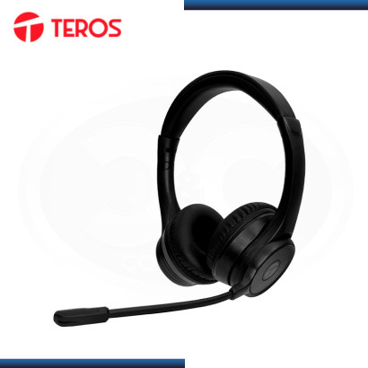 AUDIFONO TEROS TE-8035N BLACK CON MICROFONO CONEXIÓN BLUETOOTH