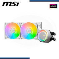 MSI MAG CORELIQUID E240 WHITE ARGB REFRIGERACION LIQUIDA AMD/INTEL (PN:306-7ZW5E27-C24)