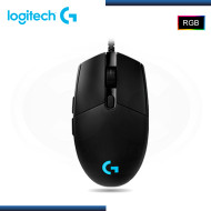 MOUSE LOGITECH G PRO BLACK RGB 12,000 DPI USB (PN:910-005439)