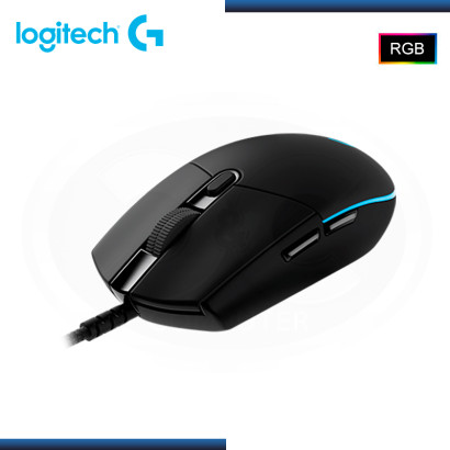 MOUSE LOGITECH G PRO BLACK RGB 12,000 DPI USB (PN:910-005439)