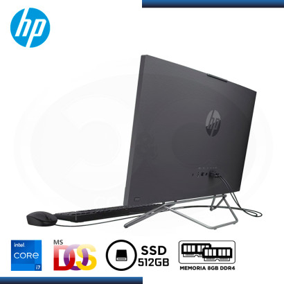 ALL IN ONE HP PROONE 240 G9 INTEL CORE CI7-1255U 23.8"/8GB DDR4/SSD 512GB/SIN SISTEMA (PN:8B3C4LTT)